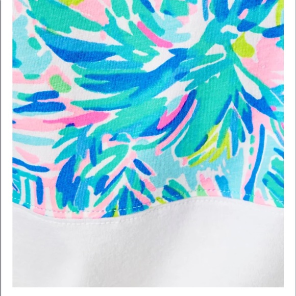 🍍Lilly Pulitzer Finn Top - Blue Ibiza Cabana Cocktail🍍 - Picture 4 of 9